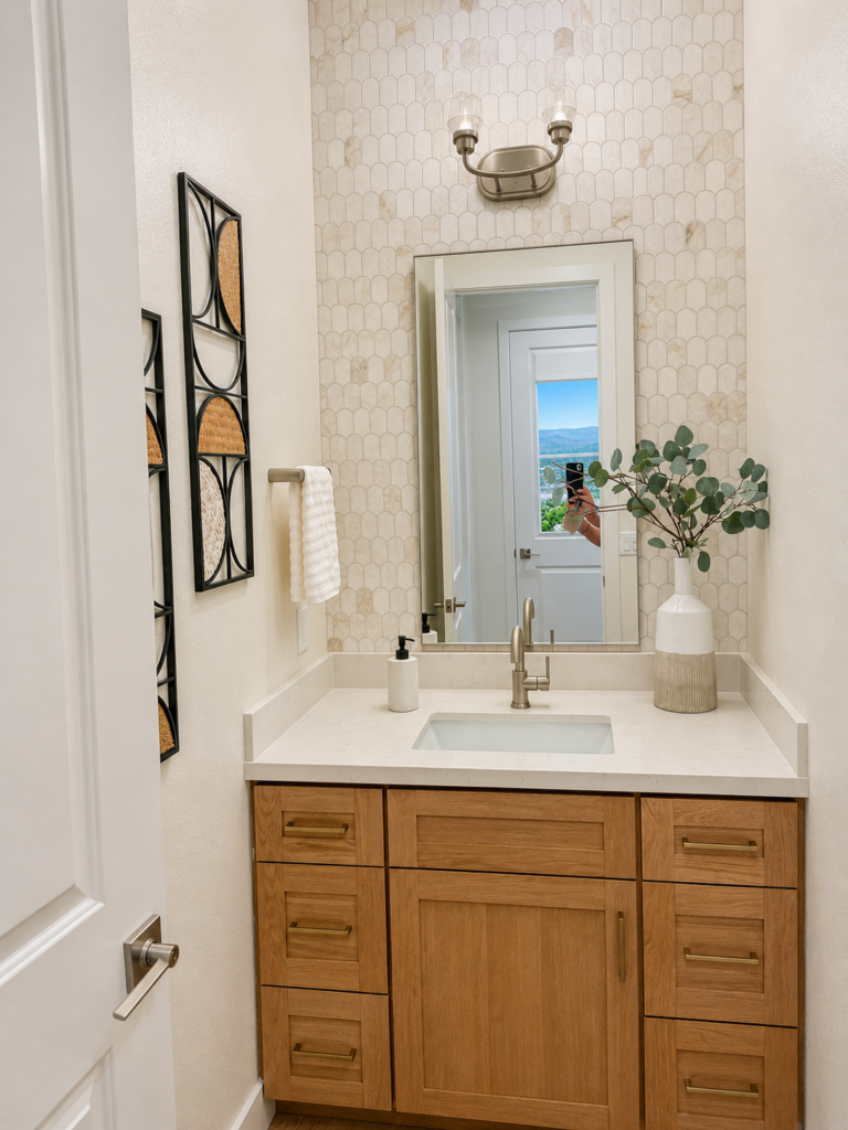 168 powder room